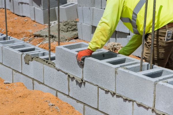 Concrete Blocks Installation in Lansdale