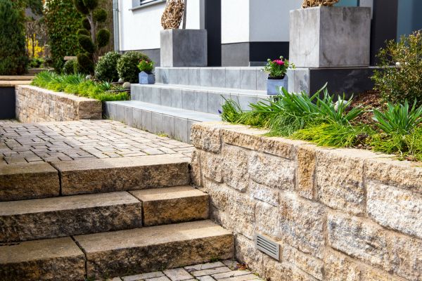 Stone Step Replacement in Lansdale