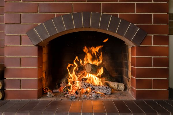 Brick Fireplace Installation in Lansdale